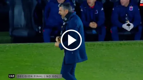 VIDEO | Le anularon un gol a su equipo, no entendió y lo gritó efusivamente