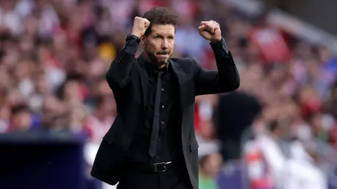 El Cholo tiene motivos para sonreír.