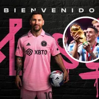 La reacción de Di María al acuerdo entre Messi e Inter Miami