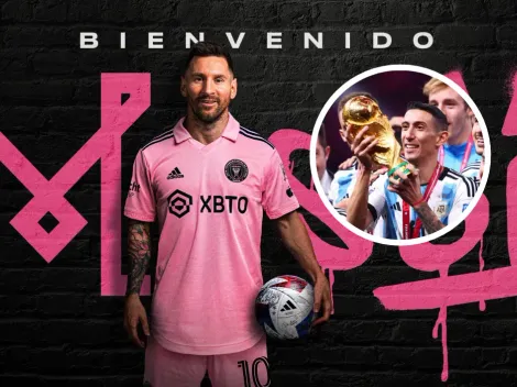La reacción de Di María al acuerdo entre Messi e Inter Miami