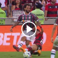 VIDEO  Marcelo tiró un humillante caño riéndose y su rival lo lesionó