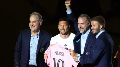 Lionel Messi podría llegar a jugar ocho partidos en su primer mes en el Inter Miami. Getty Images.