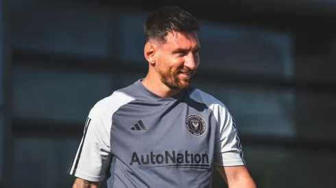 Inter Miami difundió las primeras imágenes de Lionel Messi entrenando bajo las órdenes de Gerardo Martino. @InterMiamiCF