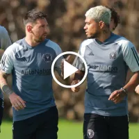 La dupla de Inter Miami : las imágenes de Josef Martínez entrenando con Messi