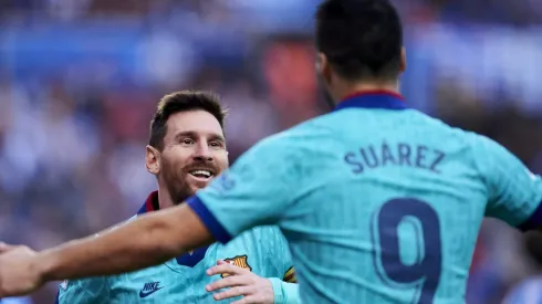 Luis Suárez podría sumarse al Inter Miami de Lionel Messi, Sergio Busquets y Jordi Alba. Getty Images