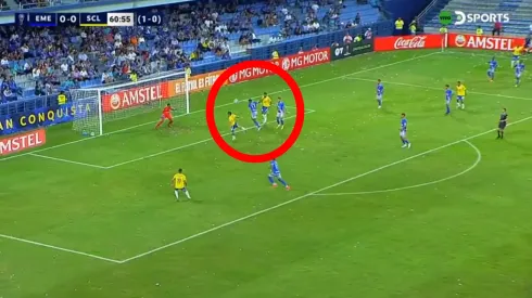 Alejandro Hohberg se comió un gol abajo del arco