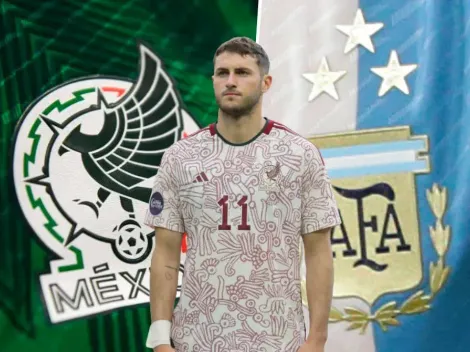A mexicano le dijeron que Santi Giménez es argentino y se puso como loco