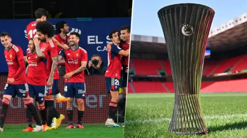 UEFA finalmente eximió a Osasuna de las acusaciones de amaño de partidos, por lo que podrá jugar la Conference League. Getty Images.
