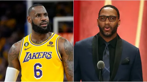 LeBron James y Tracy McGrady.