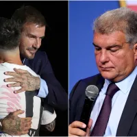 El dardo de Beckham contra Barcelona por el sí de Messi al Inter Miami