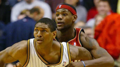 LeBron James vs. Indiana Pacers.