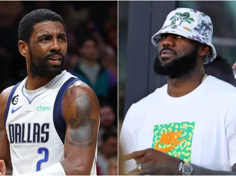 Irving estalló y le respondió al mensaje que sin LeBron no gana en la NBA