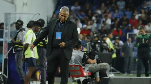 El DT se mostró muy preocupado con el equipo.