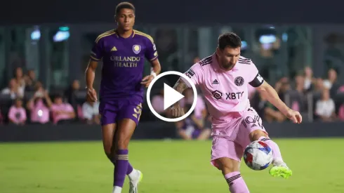 Lionel Messi y su definición para el 1-0 de Inter Miami.