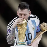Una foto de Messi con la Copa del Mundo se quedó con el mayor premio de fotografía