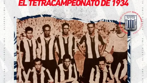 Alianza Lima peleará oficialmente en el ámbito legal el título de 1934