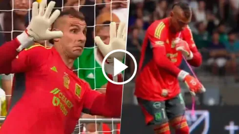 Patón Guzmán hizo un verdadero show en los penales.