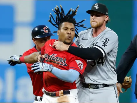 VIDEO: José Ramírez noquea a Tim Anderson en trifulca MLB que terminó con bancas vacías