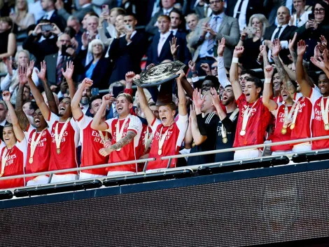 Frialdad y precisión: el remate con el que Fábio Viera le dio la Community Shield al Arsenal