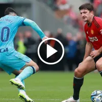 Maguire lo hizo otra vez: inexplicable error para el gol de Athletic Club