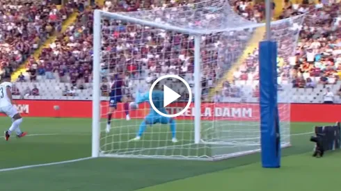 Lewandowski le da la ventaja al Barcelona ante Tottenham