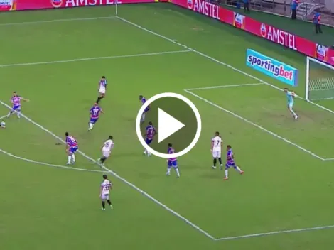 VIDEO: terrible fierrazo de zurda de Espinoza para que Libertad se ilusione