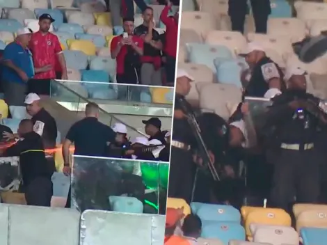 VIDEOS | GRAVES incidentes en el Maracaná en el Fluminense vs. Argentinos Juniors