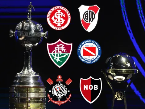 Libertadores: Las cuentas oficiales de los clubes brasileros cargaron a los argentinos