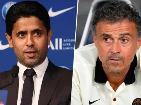 Ahora cayó Luis Enrique: Al Khelaifi lo advirtió en la previa del debut del PSG