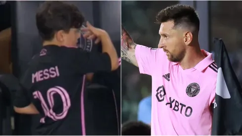 Ciro y Lionel Messi.