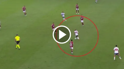 Lucas Moura anotó un GOLAZO en su vuelta a São Paulo desde Tottenham