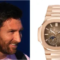 ¿Cuánto cuesta el reloj de oro rosa que usa Messi en Inter Miami?