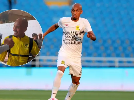 El extraño regalo de un periodista a Fabinho tras su debut en Arabia Saudita