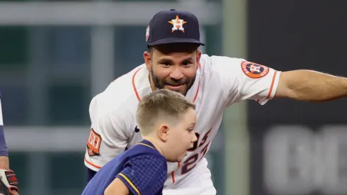 Jose Altuve con Houston Astros en la MLB 2023.