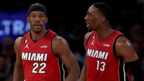 Jimmy Butler y Bam Adebayo, las dos estrellas de Miami Heat.