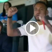 ¡Como uno más! Así reaccionó Neymar al gol del empate del Al Hilal