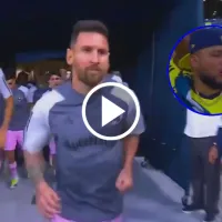 VIDEO: abuchearon a Messi antes de la final de la Leagues Cup