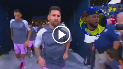 Nashville recibió a Messi con abucheos.