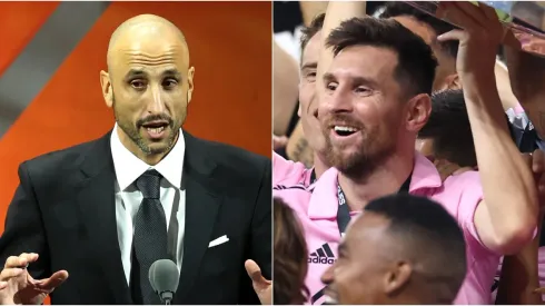 Manu Ginóbili y Lionel Messi.