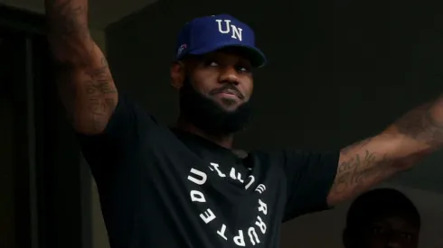 LeBron James, estrella de Los Angeles Lakers y la NBA.