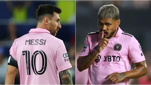 Lionel Messi y Josef Martínez.