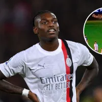 VIDEO Rafael Leao se lesionó celebrando la victoria del Milan