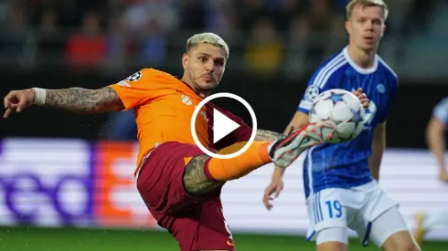 Icardi y una volea perfecta para que Galatasaray gane en Noruega.