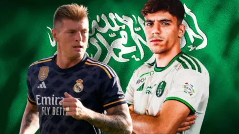 Toni Kroos y Gabri Veiga.