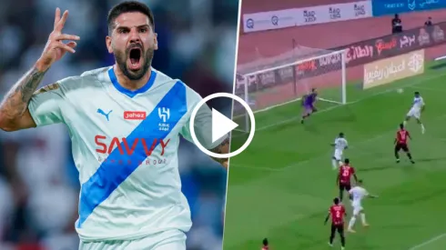 Aleksandar Mitrovic marcó su primer gol con Al Hilal.