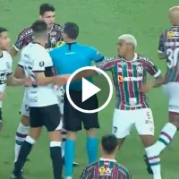 VIDEO  Fluminense y Olimpia protagonizan fuerte pelea: esta fue la jugada de la discordia
