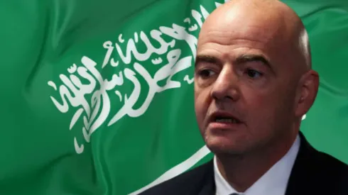 Gianni Infantino y Arabia Saudita.
