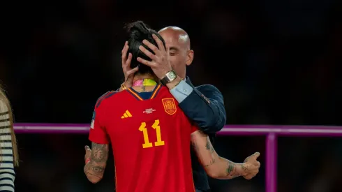 Luis Rubiales y Jenni Hermoso.