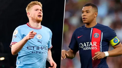 De Bruyne habló sobre Mbappé.