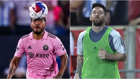 Josef Martínez y Lionel Messi.